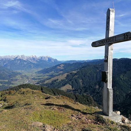 Haus Ackerer Lägenhet Leogang Exteriör bild